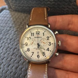 Shinola Runwell 47mm Argonite 5021 Chronograph